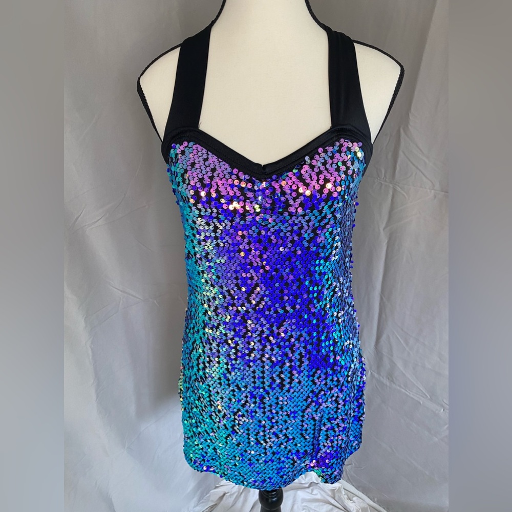 Fully Sequin Weissman Jazz Costume Adult Medium